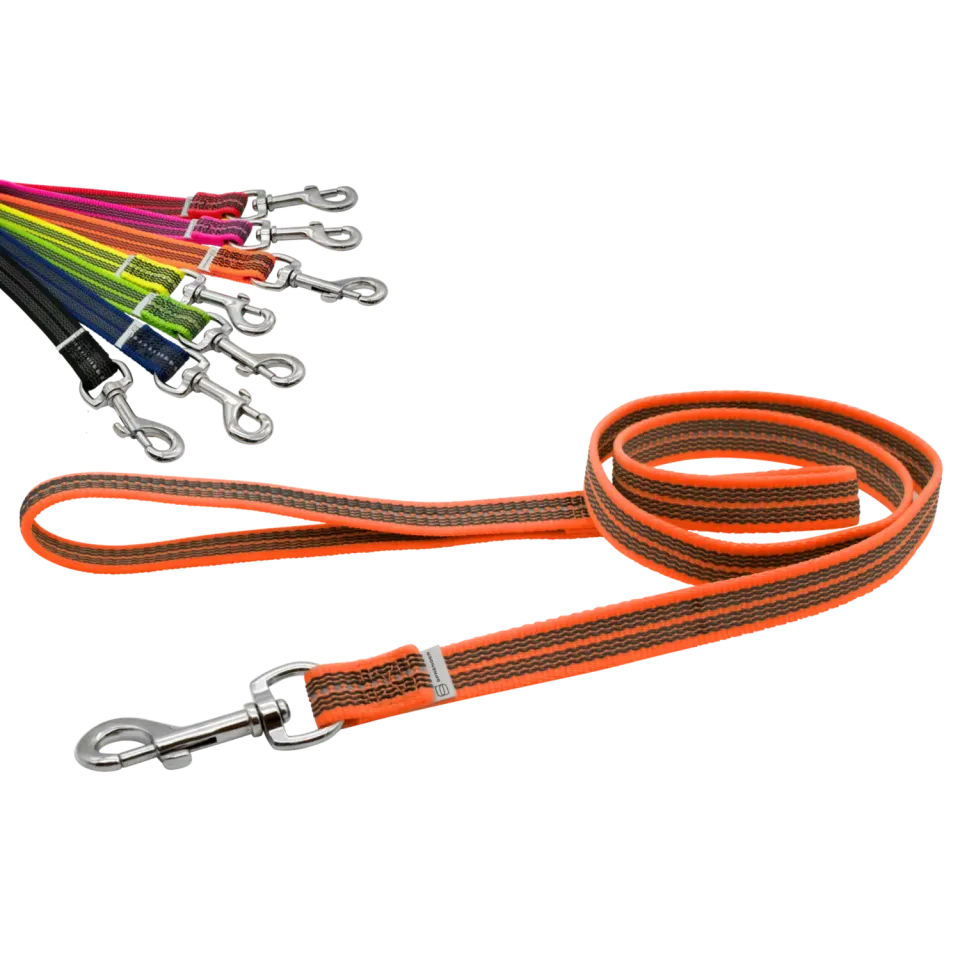 HS Sprenger 59230-1 hondenlijn 120 cm zwart rubber