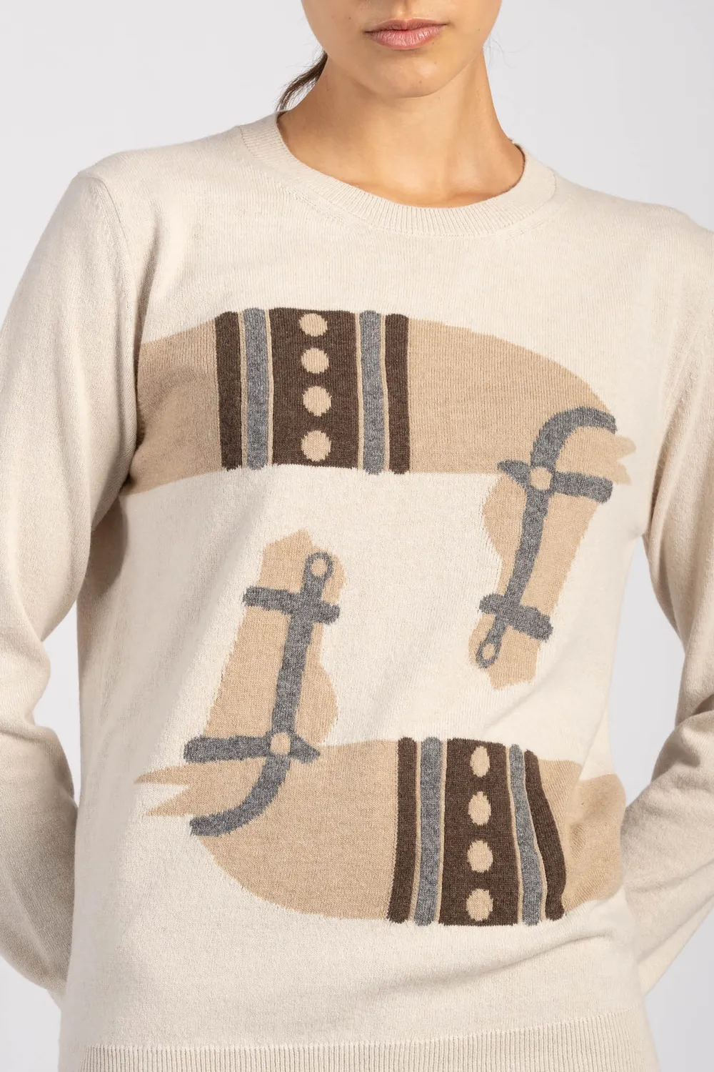 Vestrum Chambery dames trui milk/beige zacht