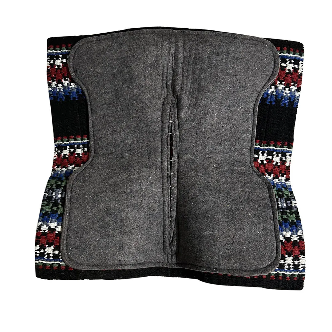 TuffRider Prism western zadelpad 34x36 Edge wolmix