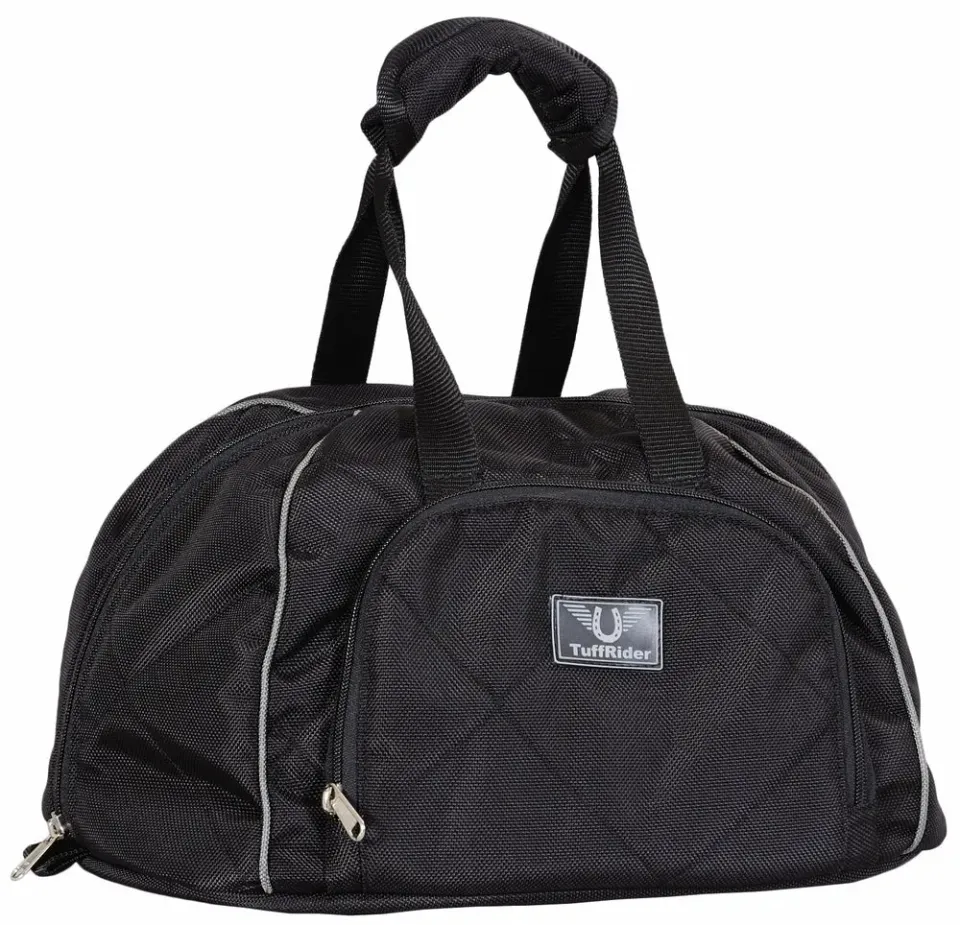 TuffRider Classic helmtas capbag nylon waterafstotend
