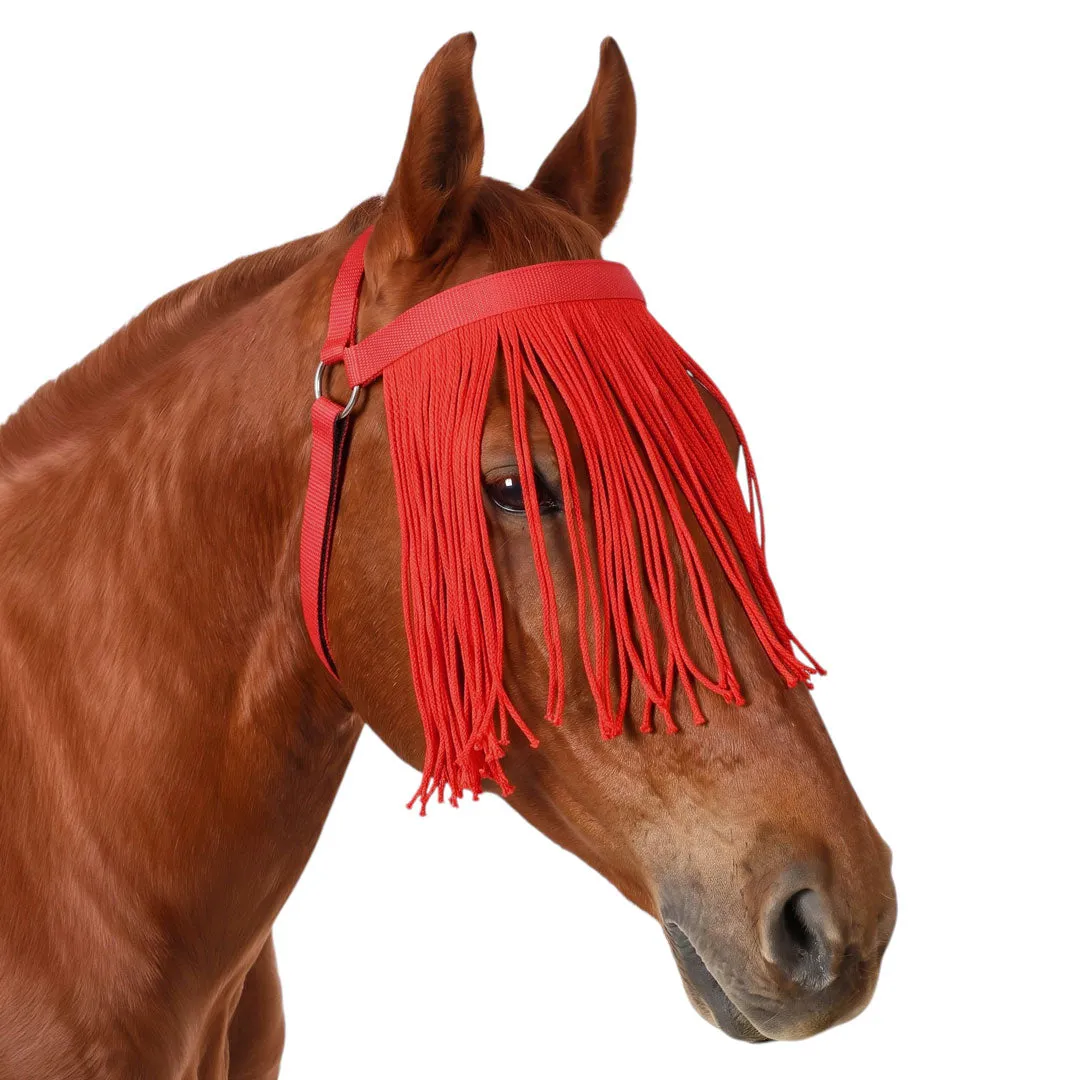 TuffRider Adjustable Fly Veil vliegenfranje zwart Cob