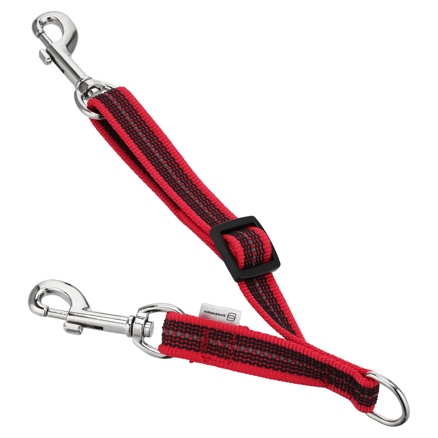 Herm Sprenger Nylonadapter 10 + 20 cm zwart