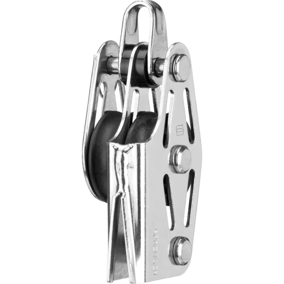 Herm Sprenger V-Klemmenblok Gleitlager 6 mm blok 2 rollen