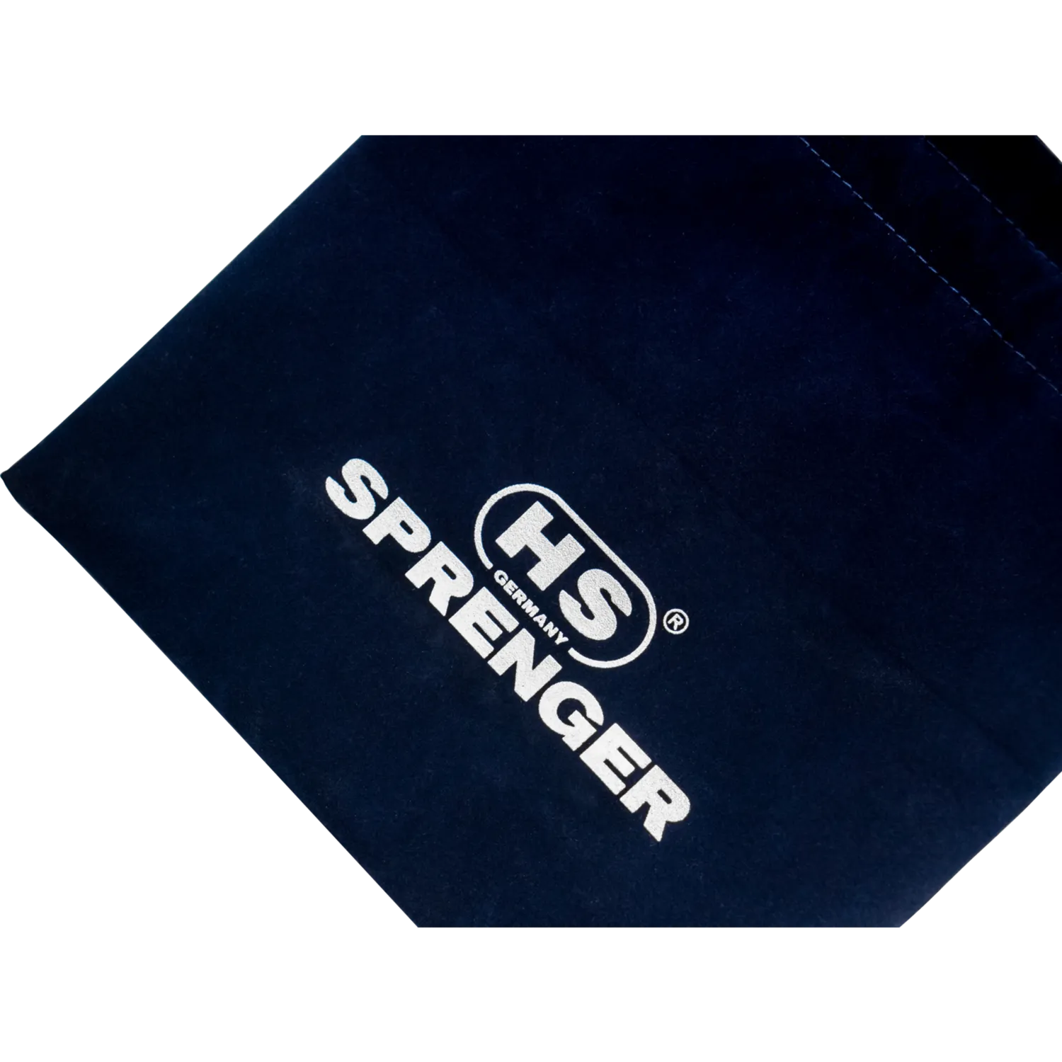 HS Sprenger stijgbeugelbeschermers fluweel donkerblauw