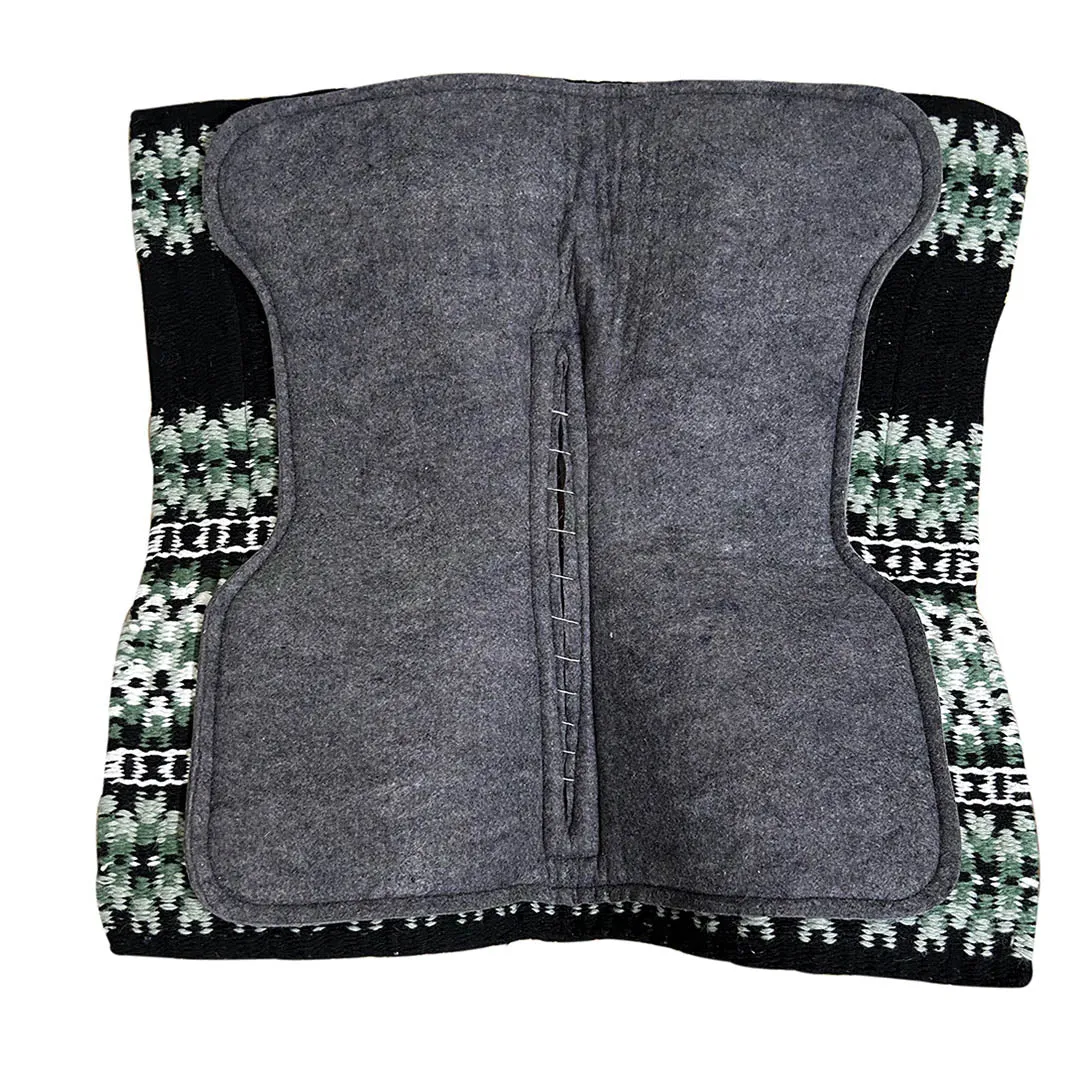 TuffRider Pantheon western zadeldek 34x36 wol