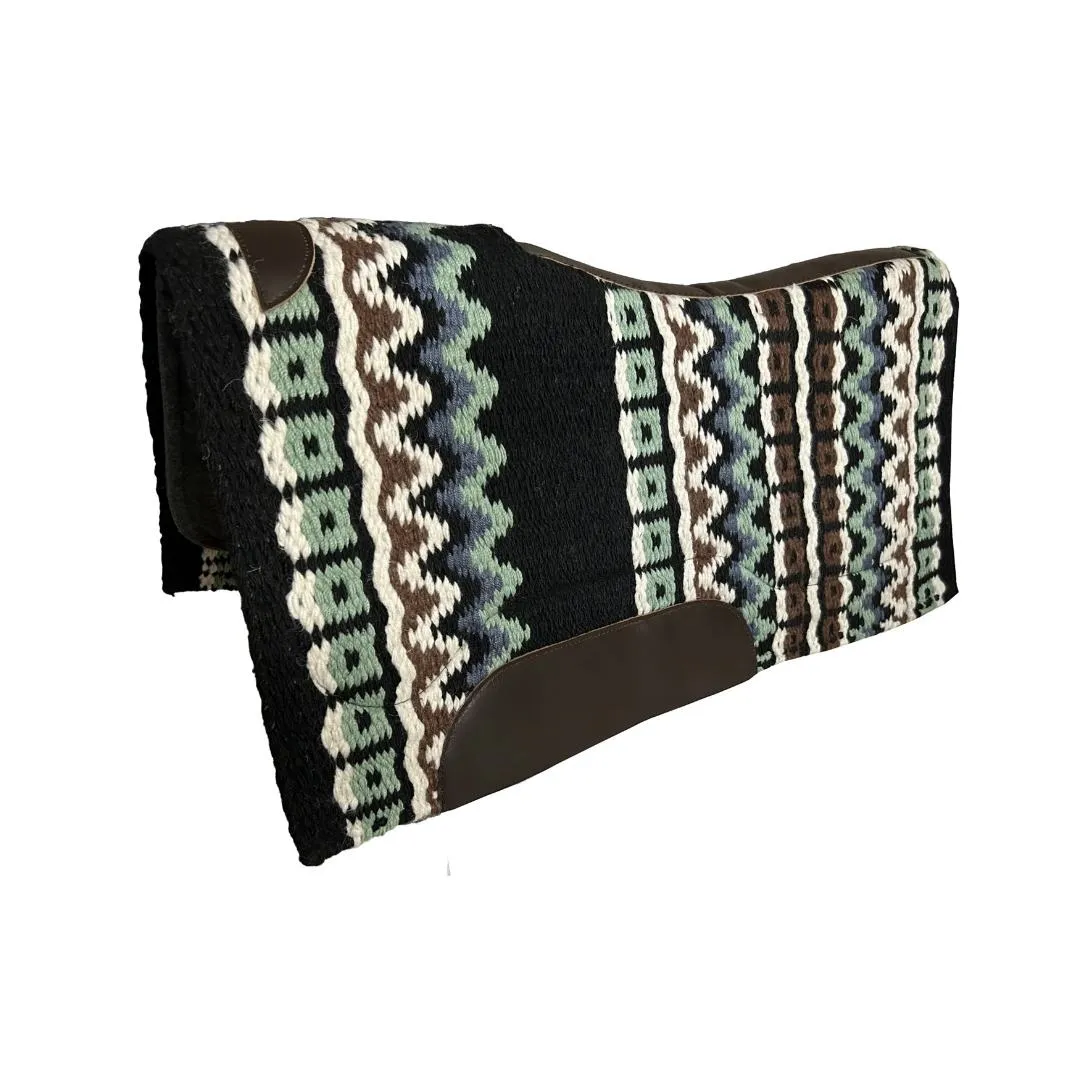 TuffRider Kaleidoscope Western zadelpad Desert Sand 34x36 wol