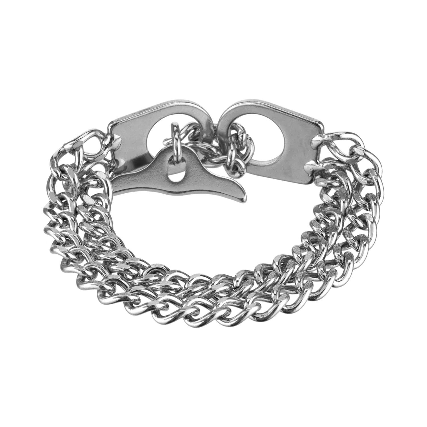 Herm Sprenger armband dames 2-rijig edelstaal