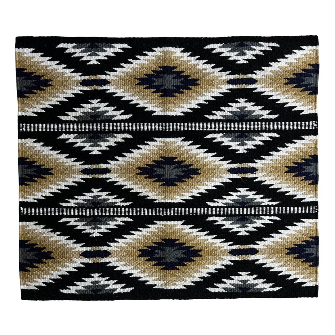 TuffRider Precision western zadeldeken rustic 34x38 wolmix