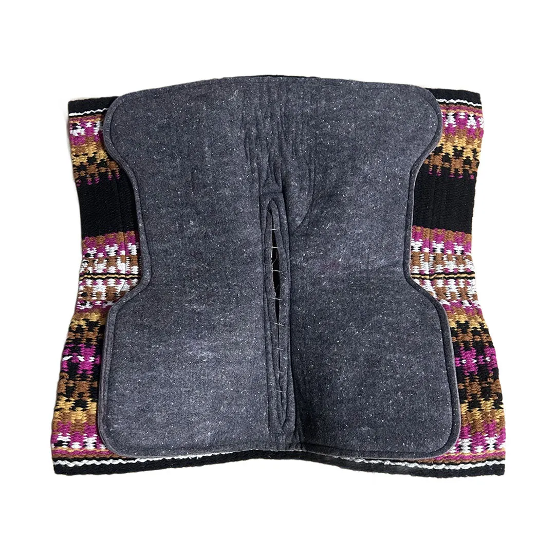 TuffRider Forge western zadelpad 34x36 Nomadic wolmix