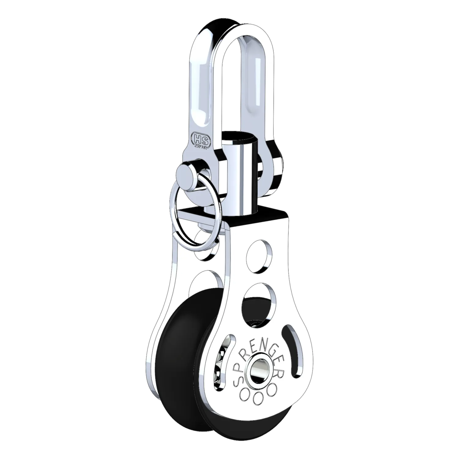 HS Sprenger Micro XS Blok 6 mm Kogelgelagerd met Wartel