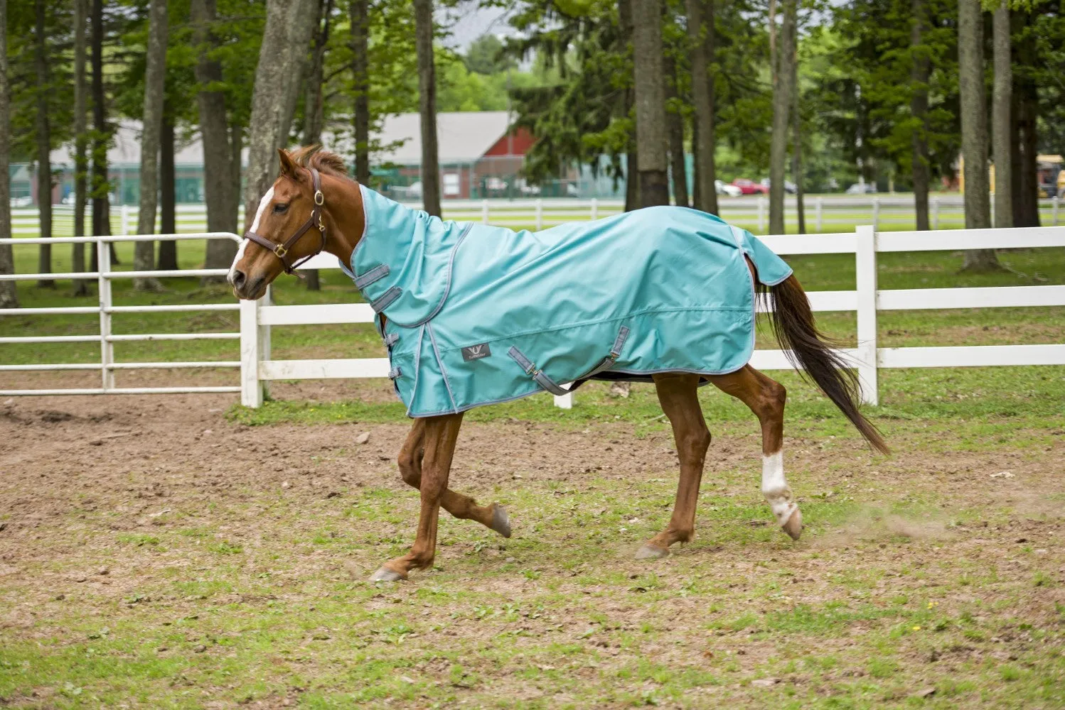 TuffRider Comfy 1200D buitendeken met hals