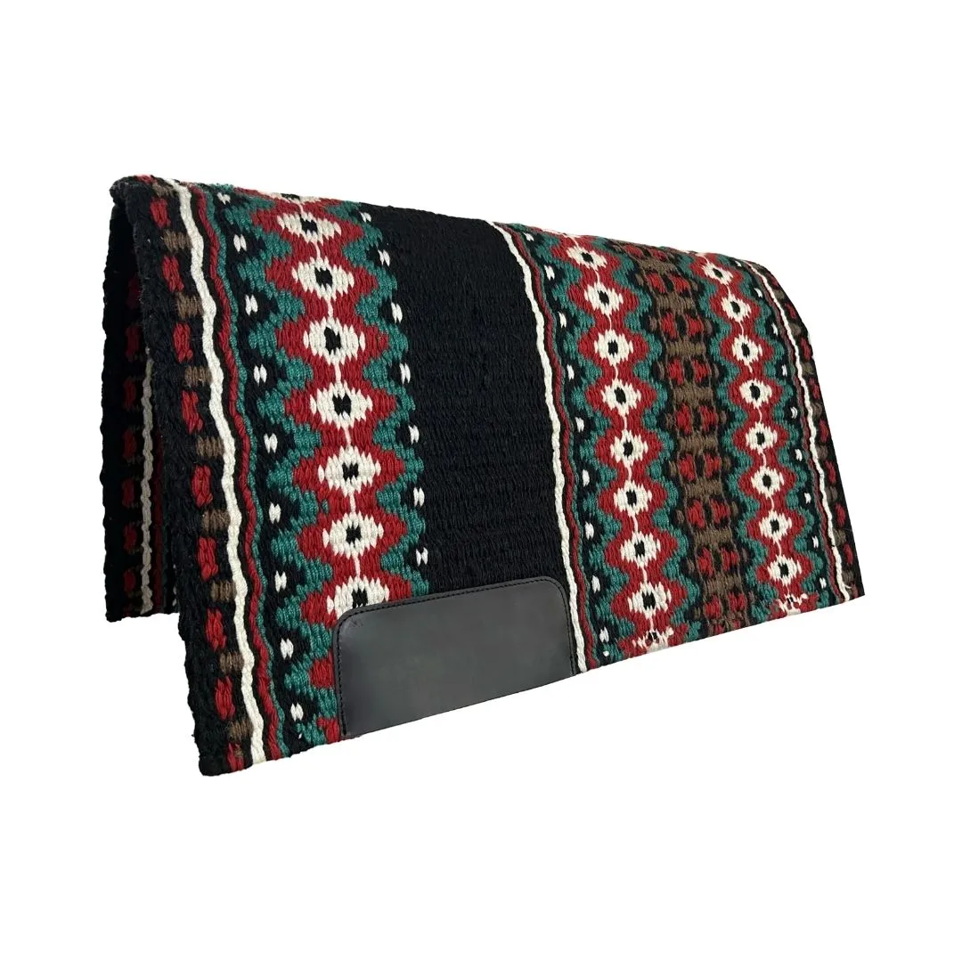 TuffRider Night Watch western zadeldeken 34x40 wolmix