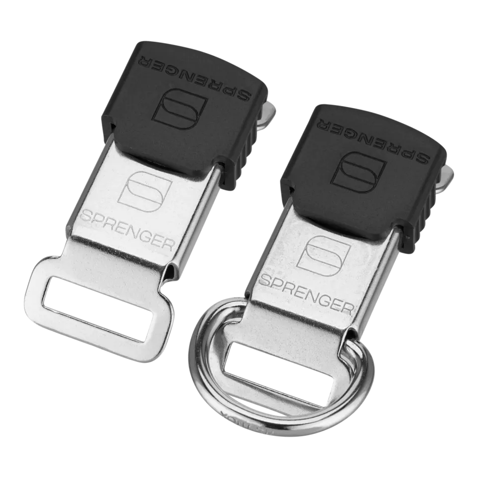 HS Sprenger ClicLock 60150-55 veiligheidssluiting met D-ring 21 mm