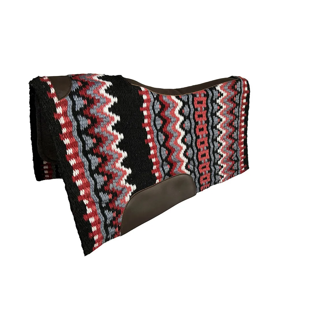 TuffRider Bastion western zadelpad Midnight - wolmix