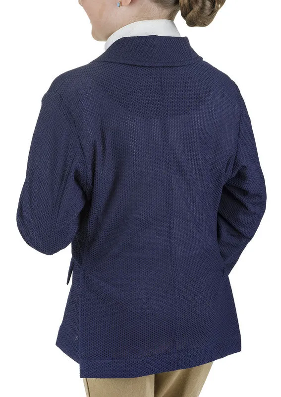 TuffRider EquiVent Lite wedstrijdjasje kind navy