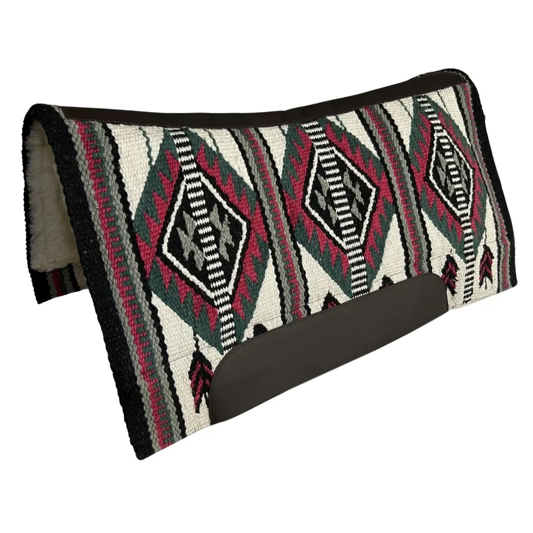 TuffRider Catalyst Anatomical western zadeldek Weave 34x38 wolmix