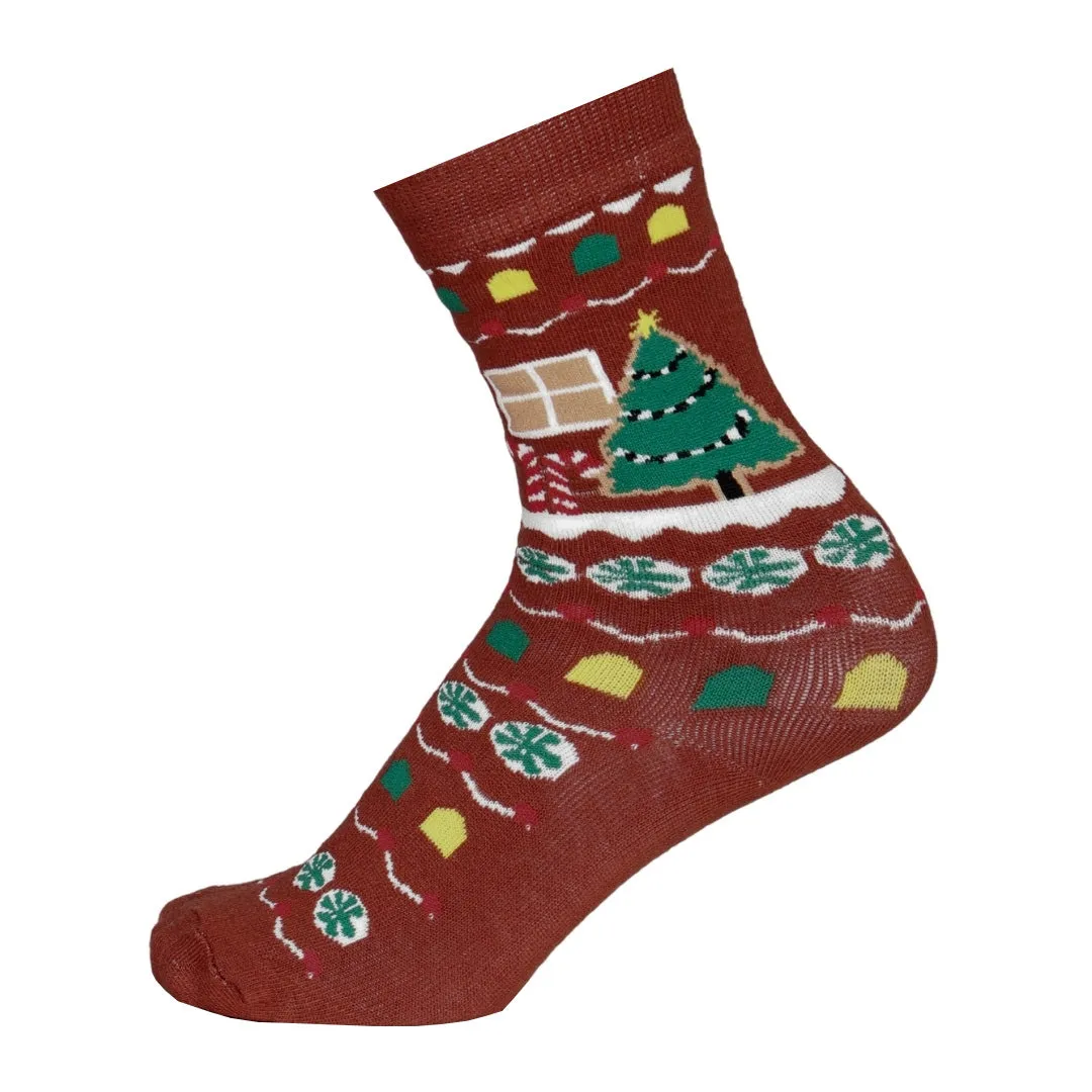 Dapplebay Gingerbread Horse kindersokken sugarplum