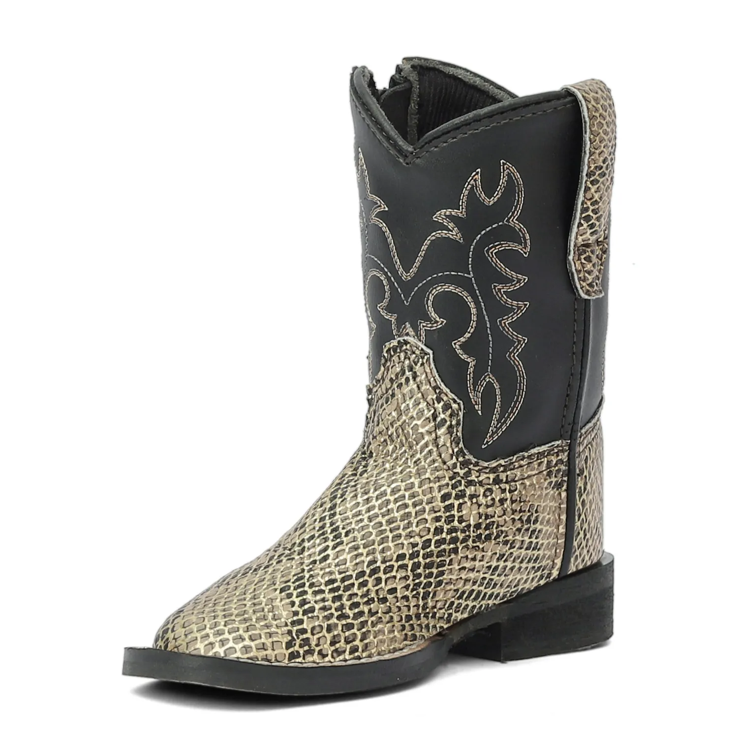 TuffRider Snake in Boot westernlaars zwart kind