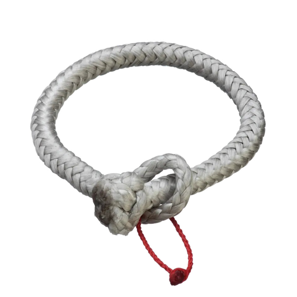 Herm Sprenger touwschakel 4 mm zwart Dyneema