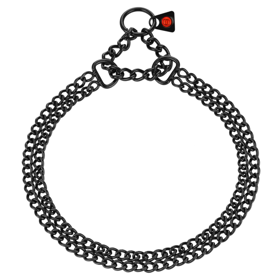 HS Sprenger 50881-57 hondenketting 50 cm 2,0 mm zwart