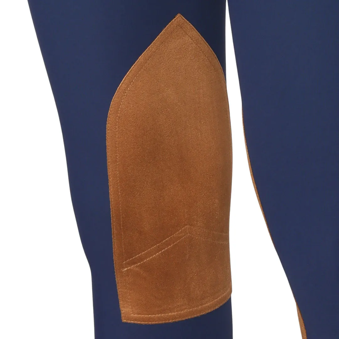Dapplebay Sport Knee Patch rijbroek navy compressie