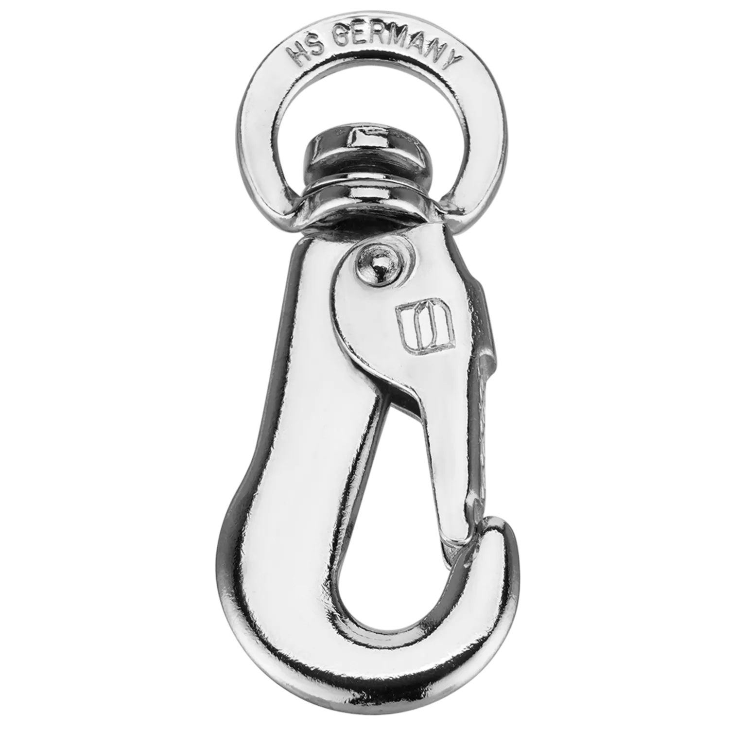 Herm Sprenger 60250 karabijnhaak rond oog staal 45 mm
