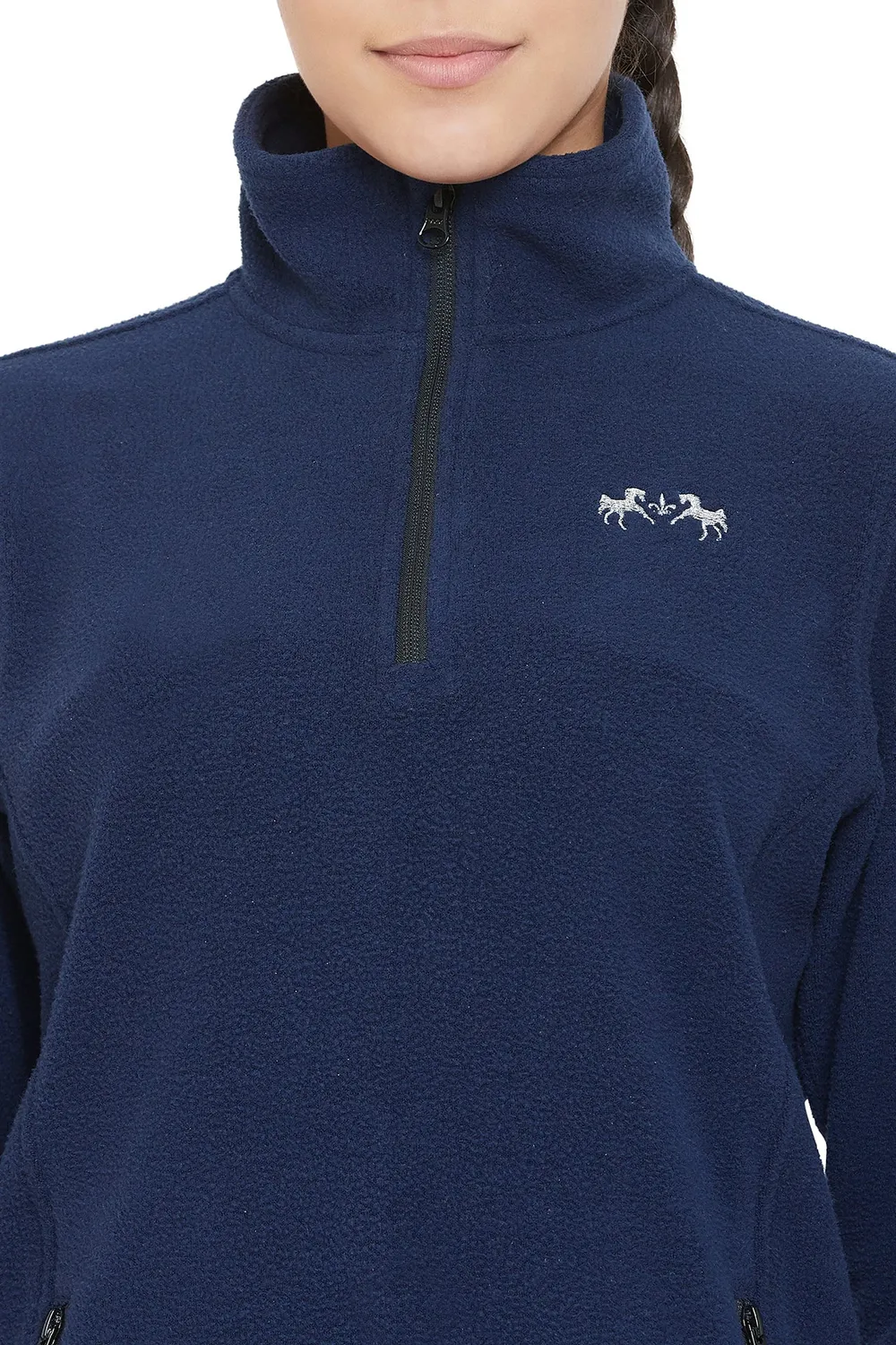 Equine Couture Ladies Pull Over trui saffron warme staltrui