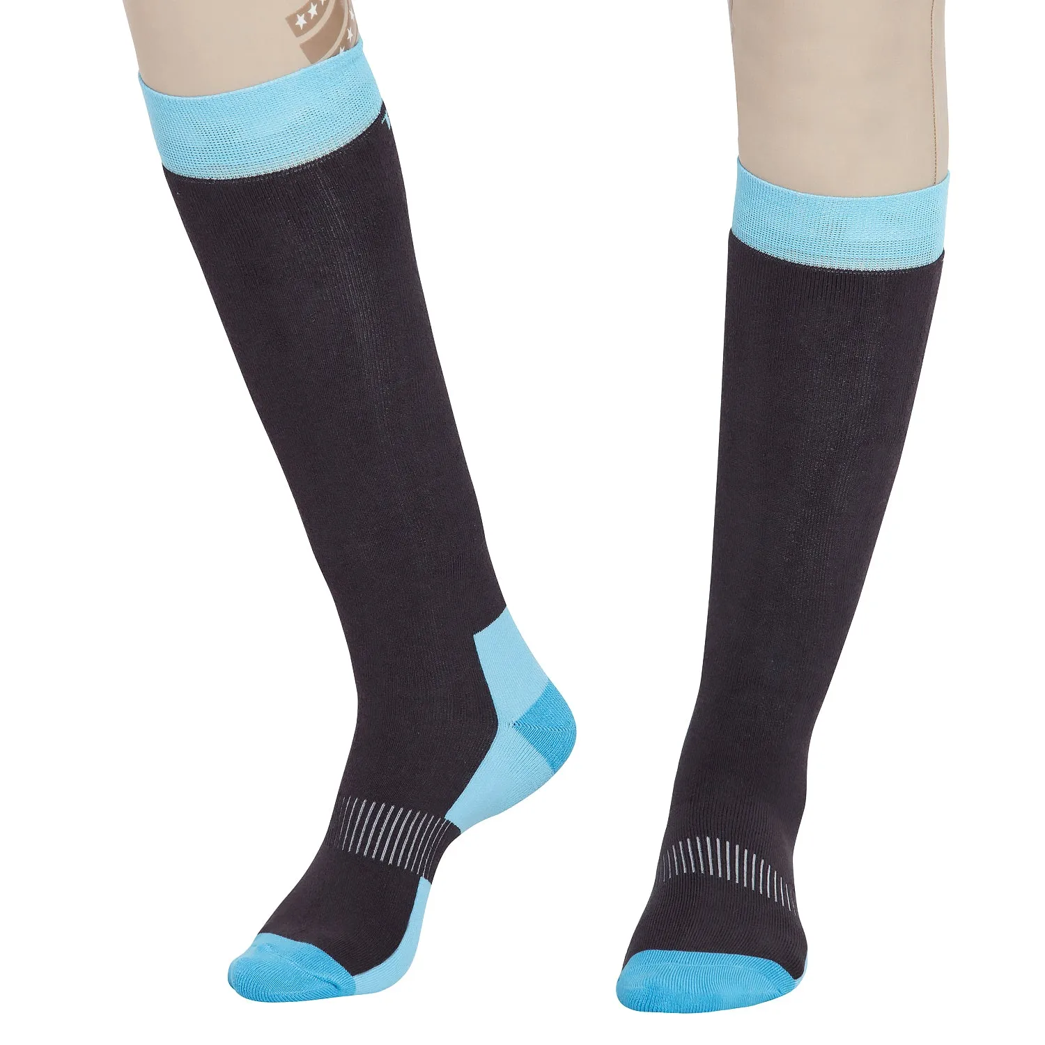 TuffRider Neon Winter kniekousen neon 3-pack