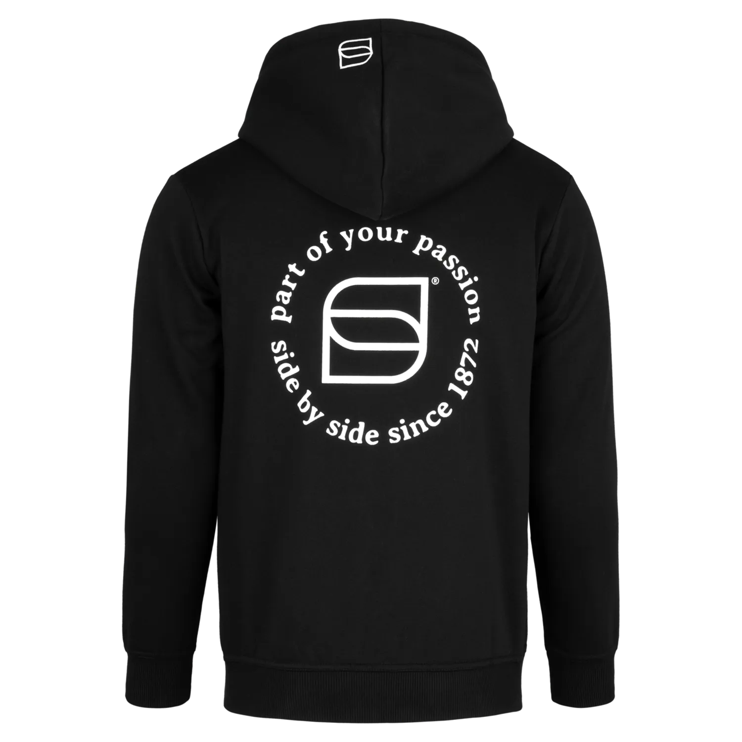 Herm Sprenger Signature hoodie met rits unisex M katoen zwart