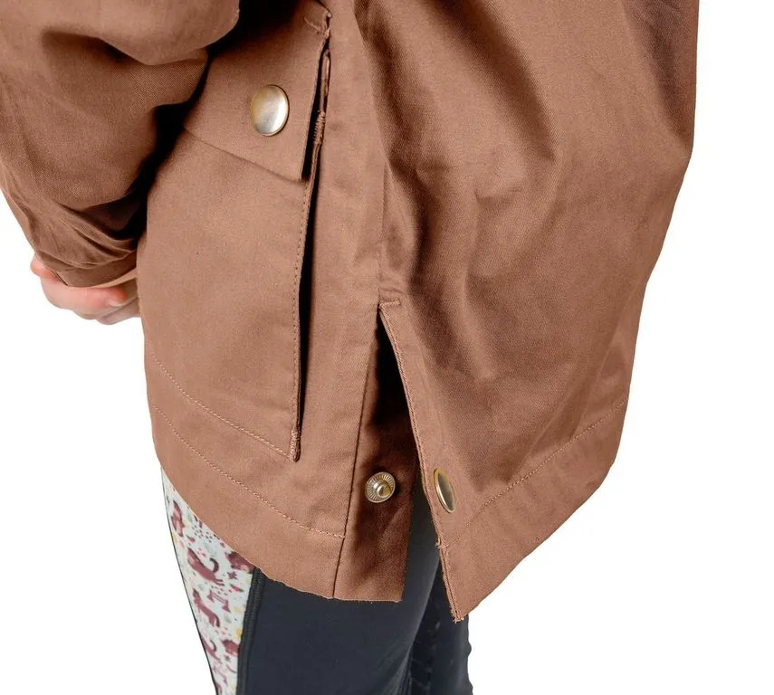 JPC Equestrian TuffRider Little Trotter kinderjas chocoladebruin