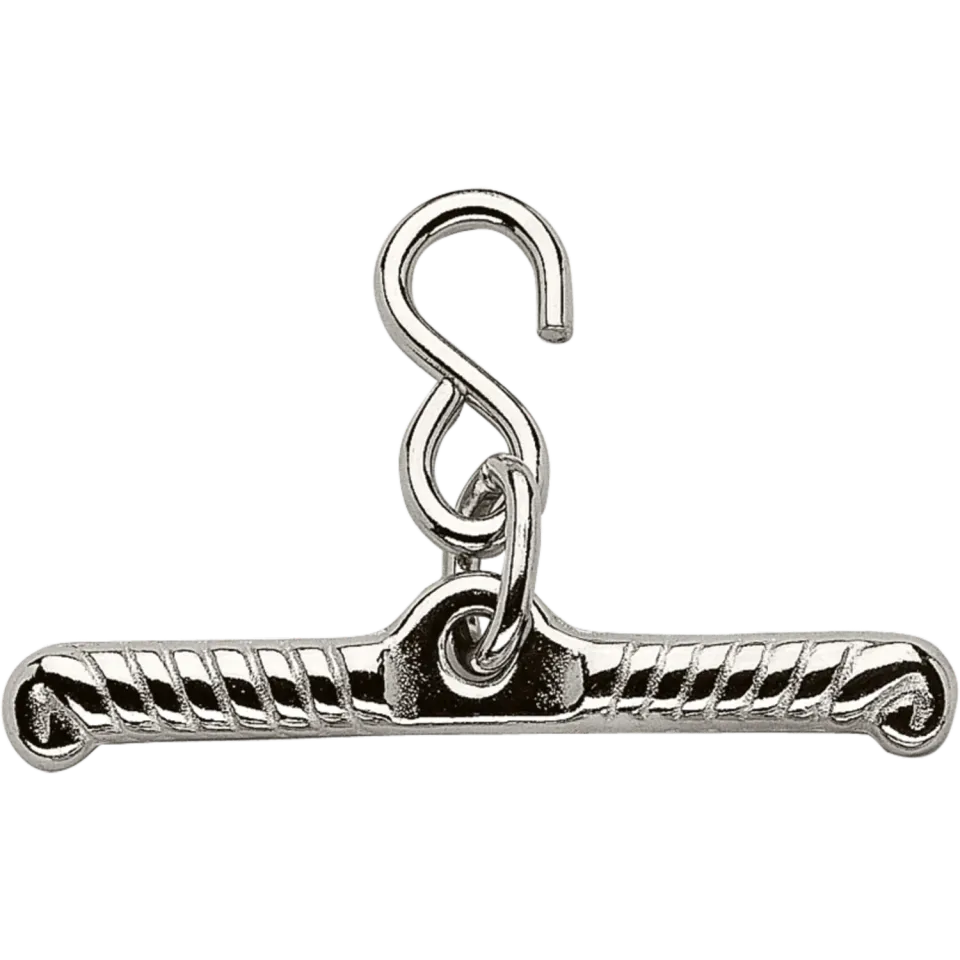 HS Sprenger trensknevel vernikkeld 90 mm