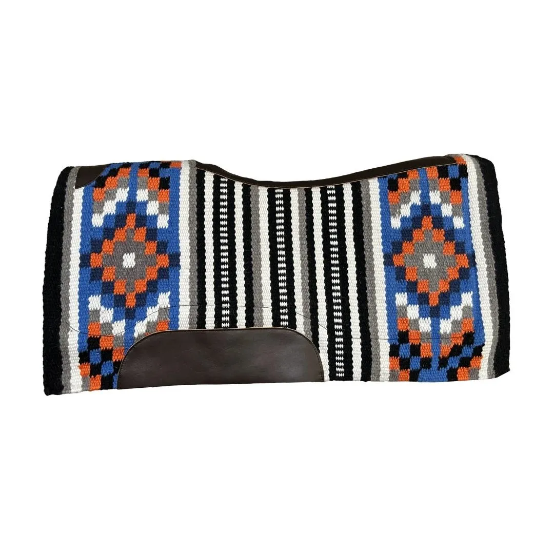 TuffRider Stripe western zadeldek Jade 34x36 wolmix