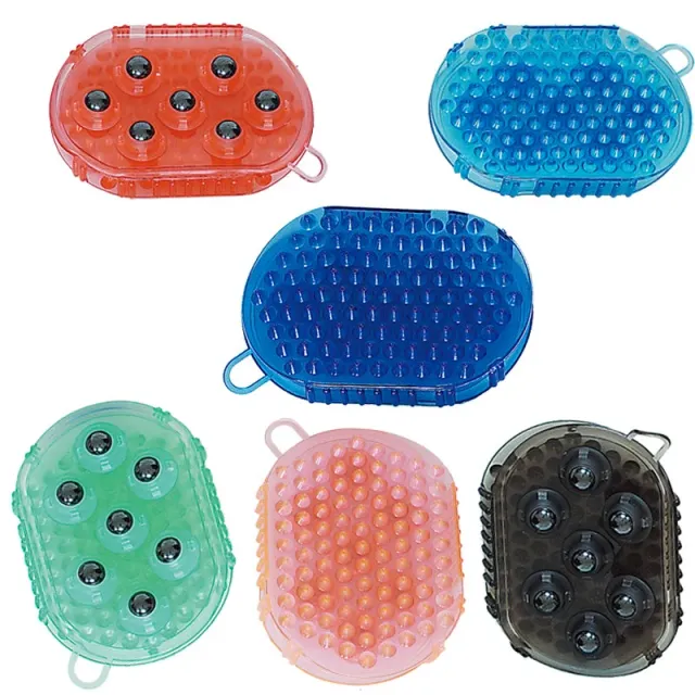 TuffRider Massage Brush massageborstel roze magnetisch