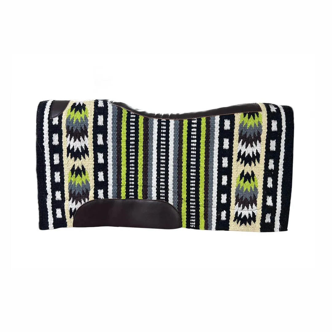 TuffRider Single Weave Western Zadelpad 34x36 Multi-001 wol