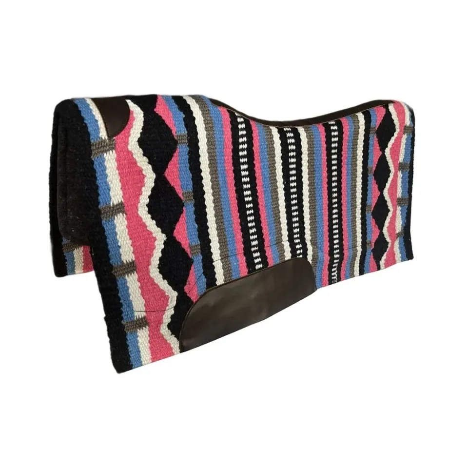 TuffRider Blush Stripe zadelpad Multi western 34x36