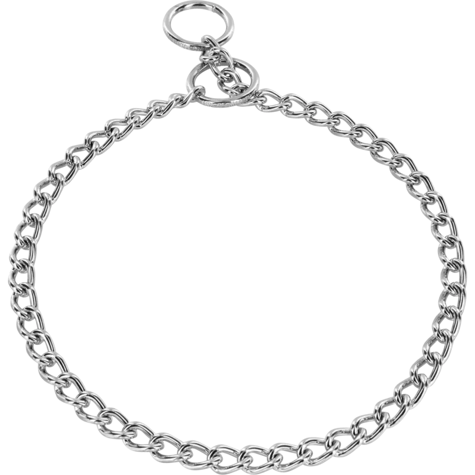 HS Sprenger Halsketting hond 2,5 mm ketting 50 cm chroom