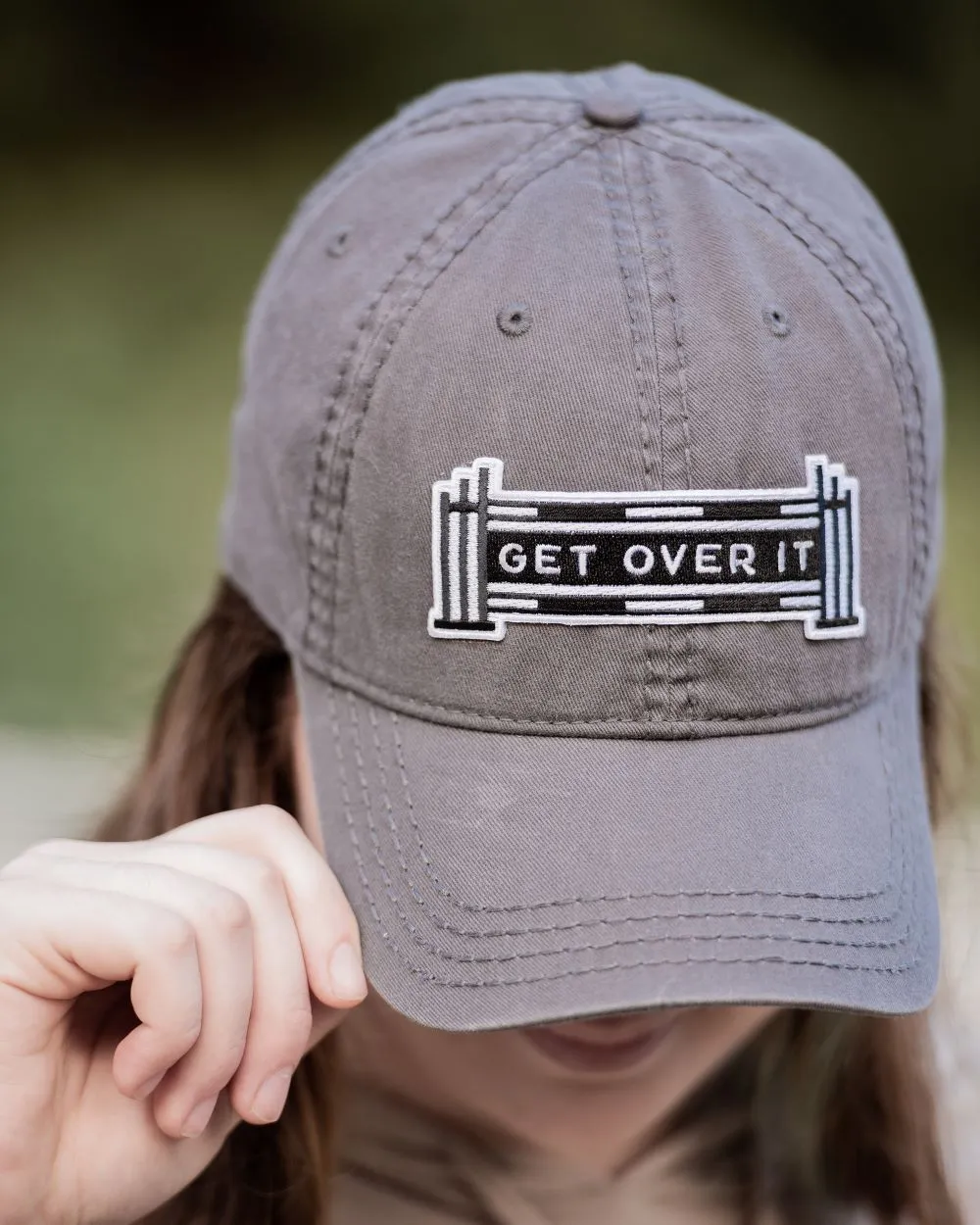 Dapplebay Get Over It pet charcoal one size