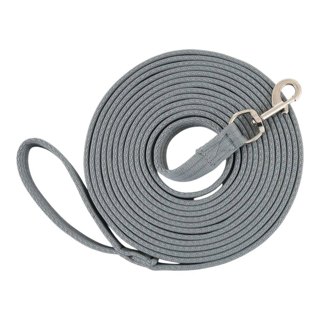 TuffRider Cushion Web longeerlijn Navy 7,6m