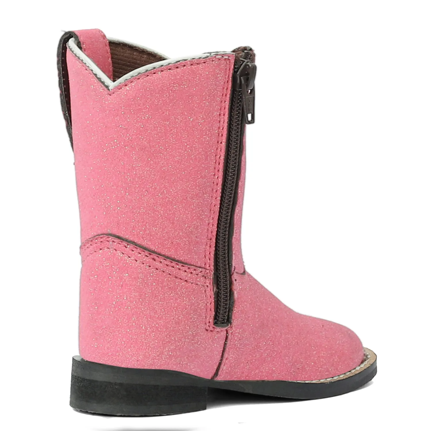 TuffRider Toddler Pink Glitter westernlaarzen roze glitter