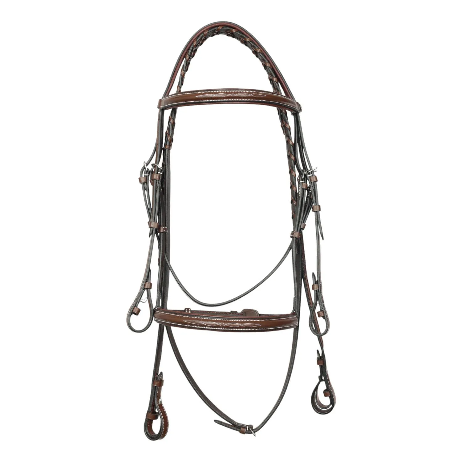 Henri de Rivel Pro hoofdstel Havana Cob comfort-neksstuk