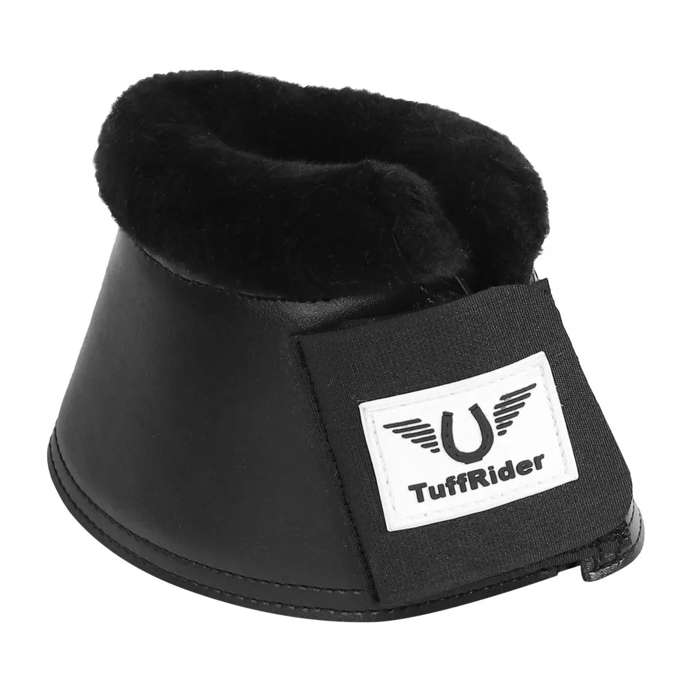 TuffRider Over Reach springschoenen zwart Large fleece