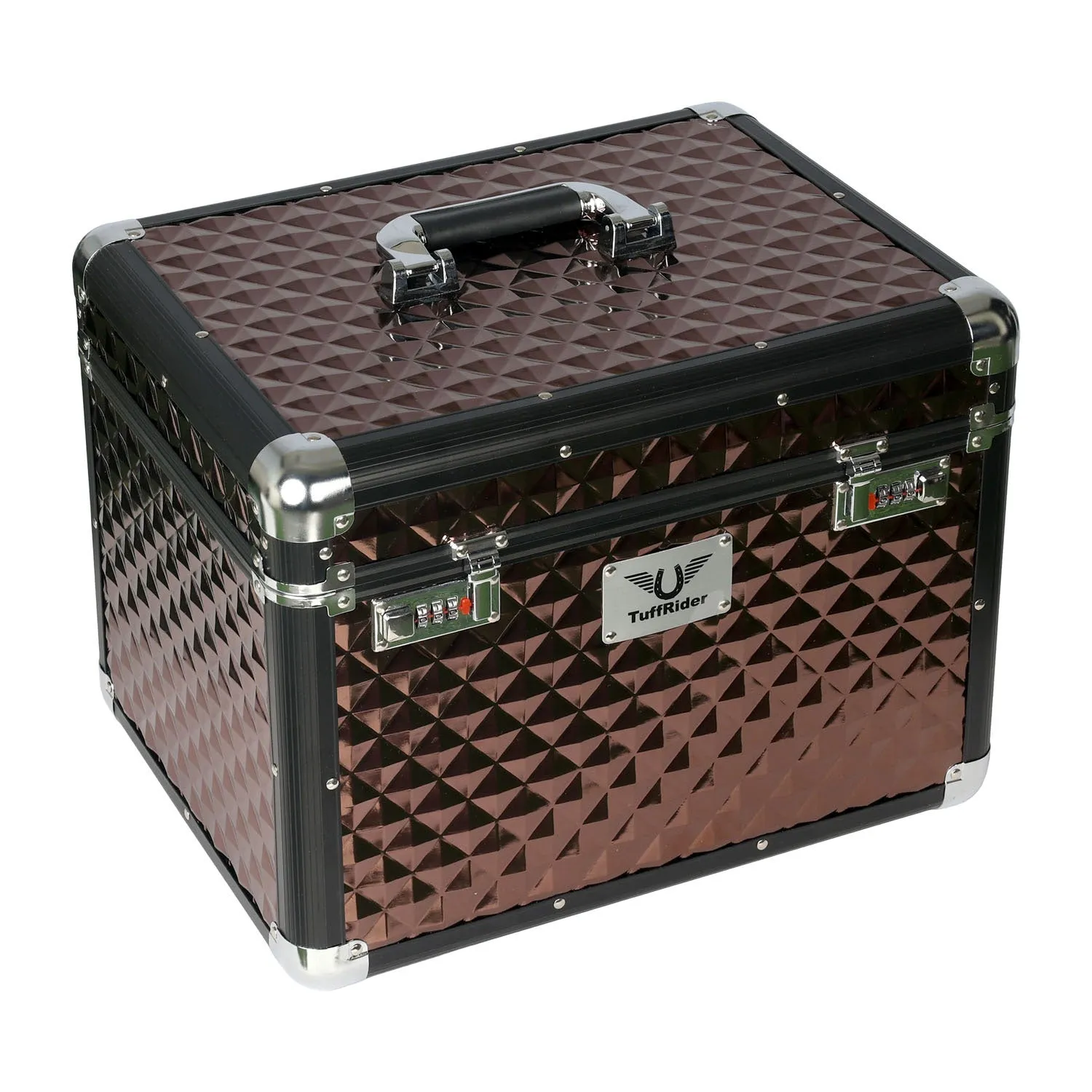 TuffRider Aluminium Diamond poetskist Goud 40cm