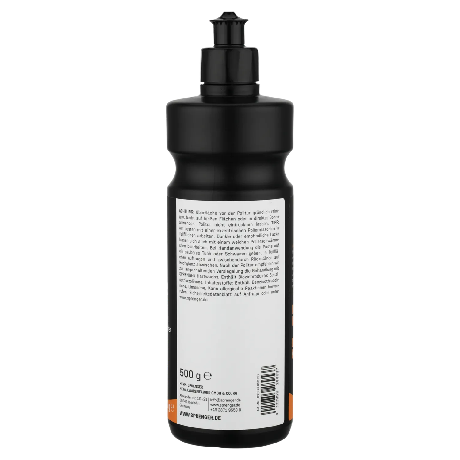 HS Sprenger Marine Politur 500 g bootpolish met wax