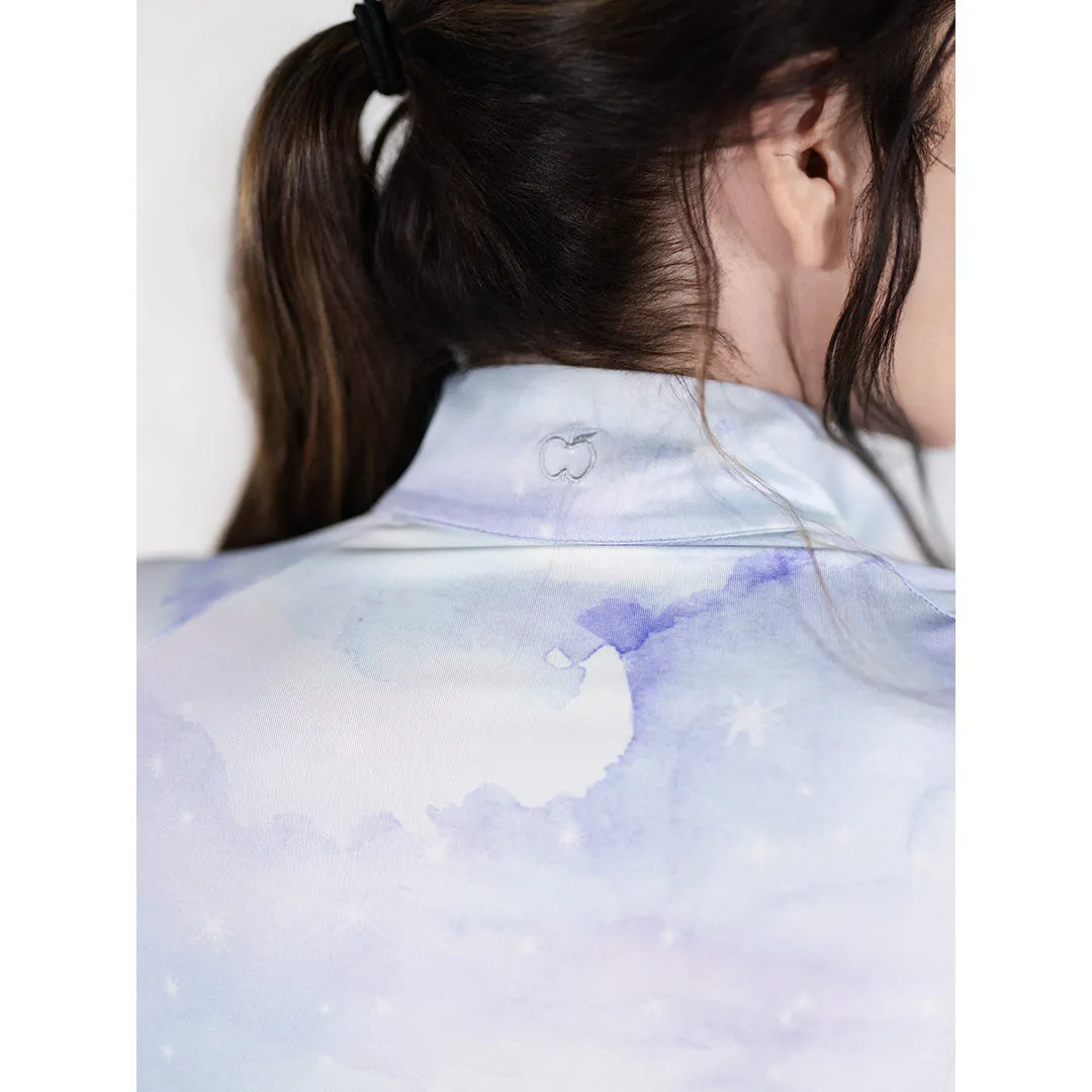 Dapplebay Opalite Skies rijshirt 1/4 zip lange mouw