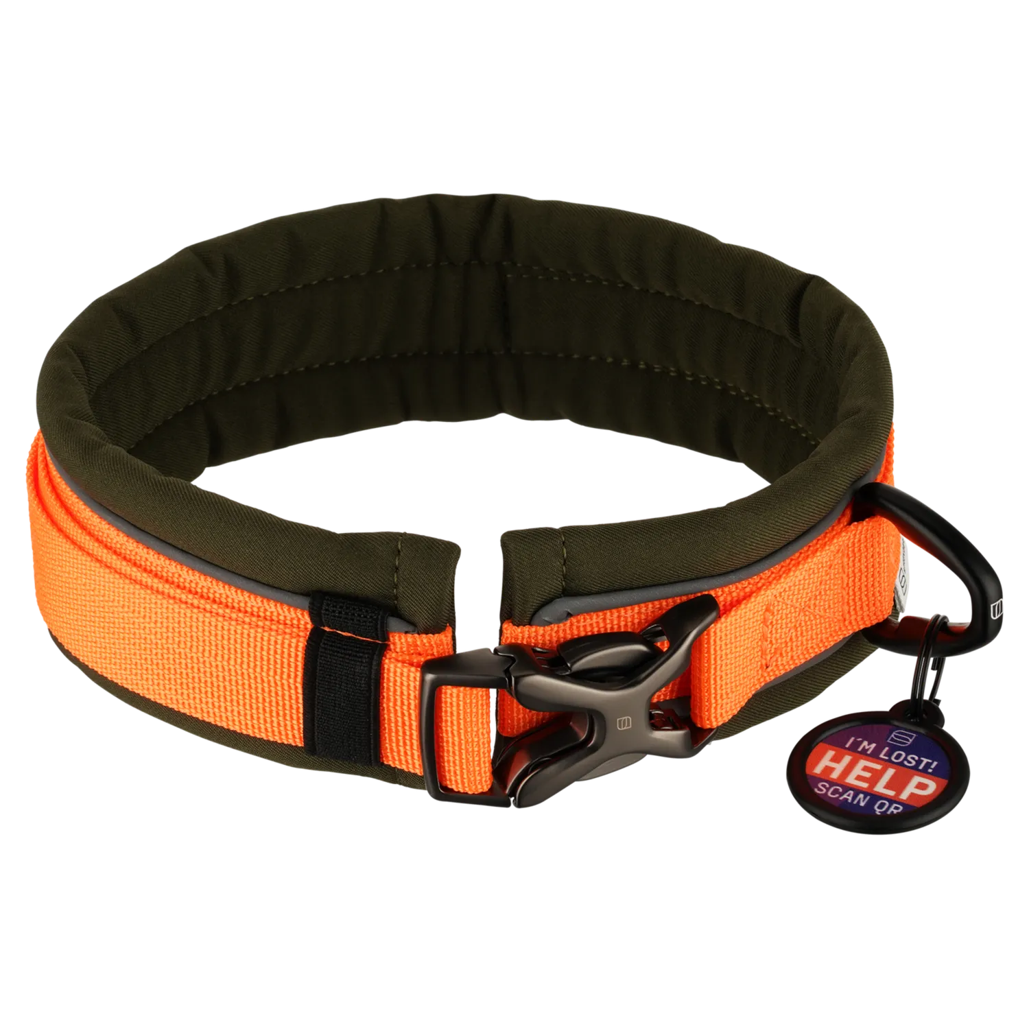 Herm Sprenger 59540 honden halsband 40-55 cm zwart