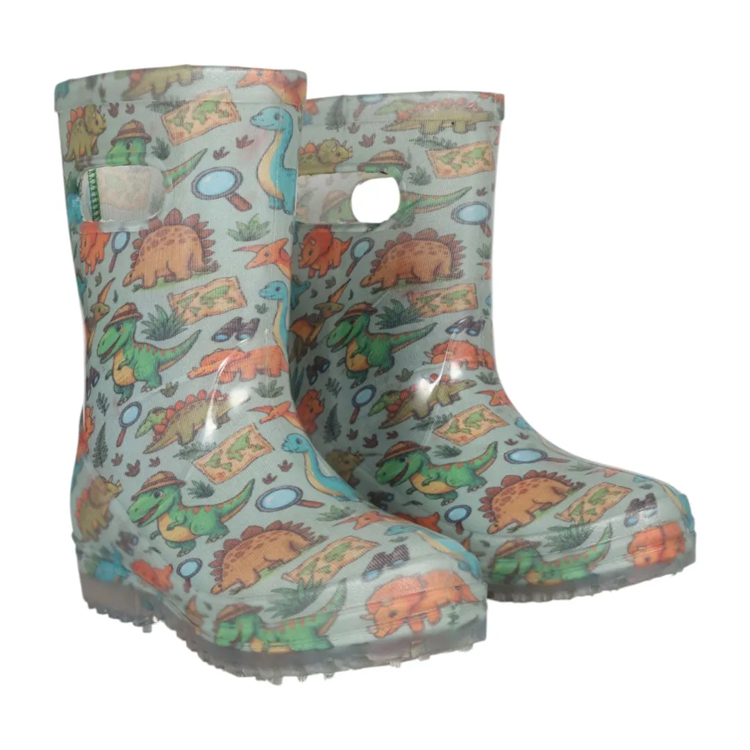TuffRider PuddleJump Dino Explorer kinderlaarzen waterdicht
