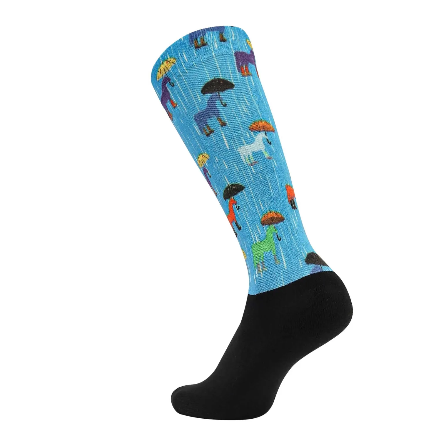 Equine Couture OTC rijsokken Rainy Day Ponies kind