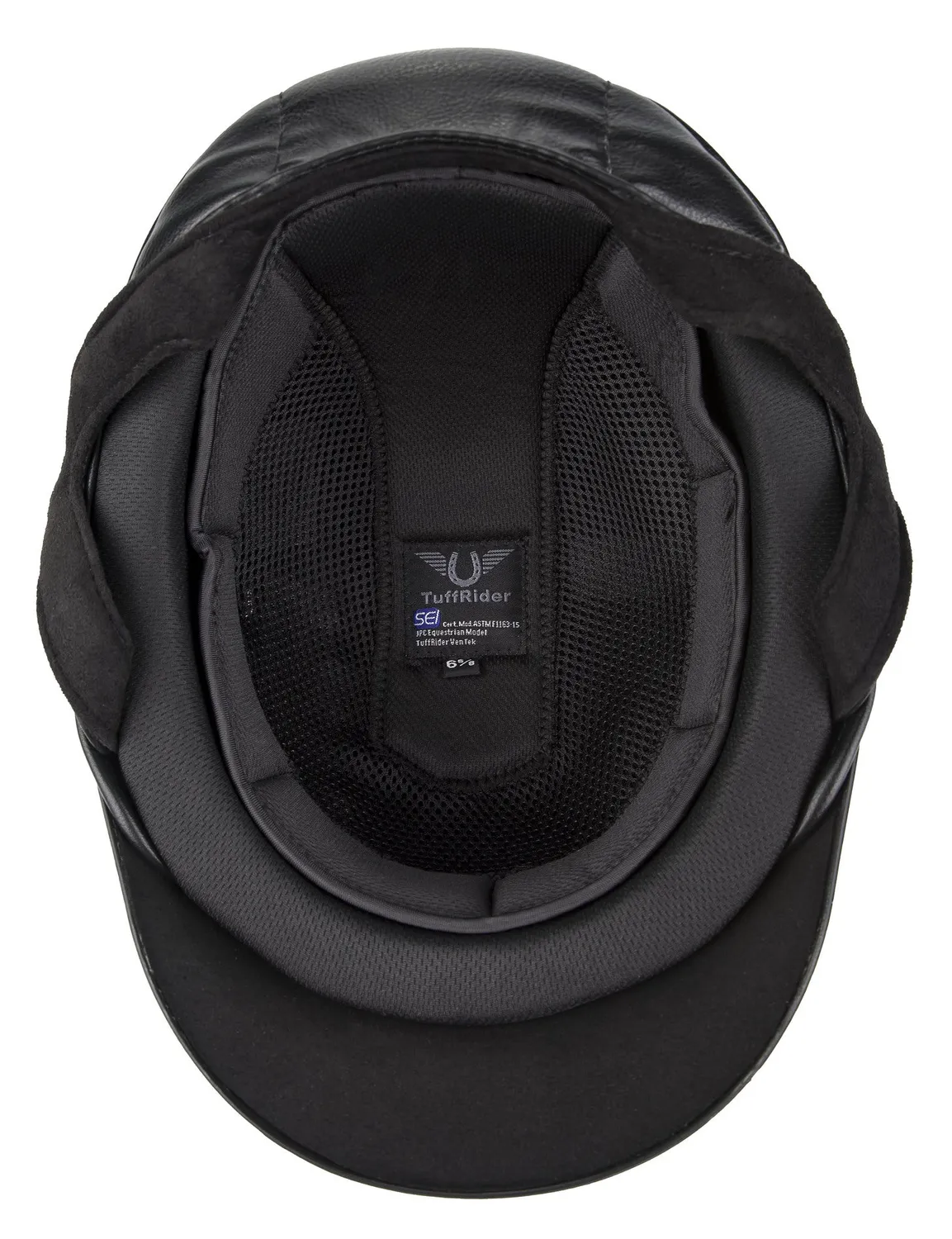 TuffRider Ventek Microtouch cap Black 6 3/8