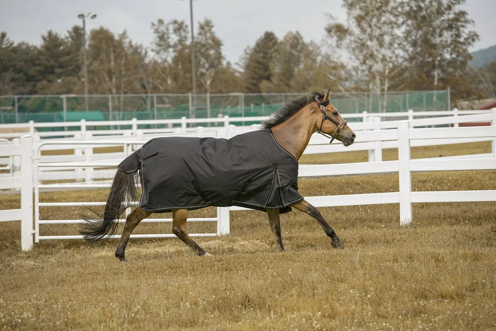 TuffRider Comfy Winter turnout deken 200g navy 1200D ripstop