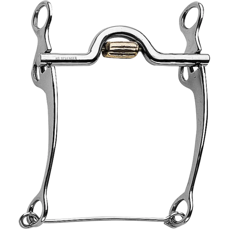 Herm Sprenger Linda Tellington-Jones bit 13 mm koperrol RVS